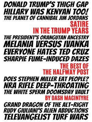cover image of Satire In the Trump Years